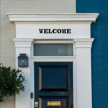 6-Inch Metal House Numbers for Enhanced Curb Appeal