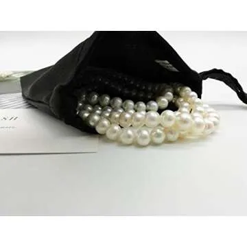 MAXFEEL Silk Travel Gift Bags - Stylish Jewelry Pouch