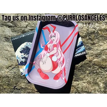 Hentai Anime Rolling Tray - Durable Zero Two Decorative Tray