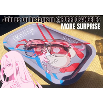 Hentai Anime Rolling Tray - Durable Zero Two Decorative Tray