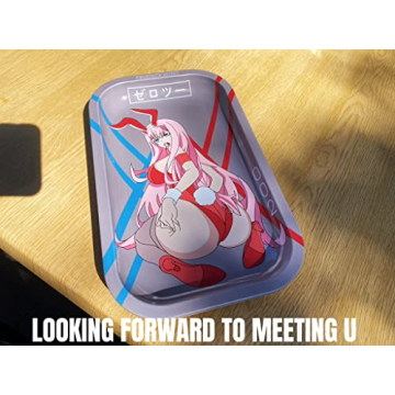 Hentai Anime Rolling Tray - Durable Zero Two Decorative Tray