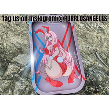 Hentai Anime Rolling Tray - Durable Zero Two Decorative Tray