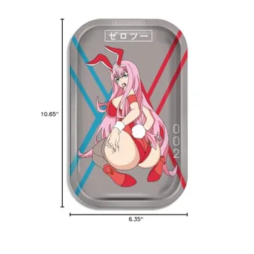 Hentai Anime Rolling Tray - Durable Zero Two Decorative Tray