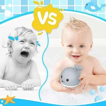 Baby Whale Bath Toy – Fun Light-Up Fountain for Infants