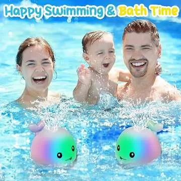Baby Whale Bath Toy – Fun Light-Up Fountain for Infants