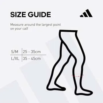 adidas Calf Compression Sleeves for Running and Training