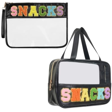 Chic Clear Cosmetic Pouch | Burskit Snack Bags