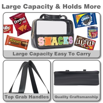 Chic Clear Cosmetic Pouch | Burskit Snack Bags