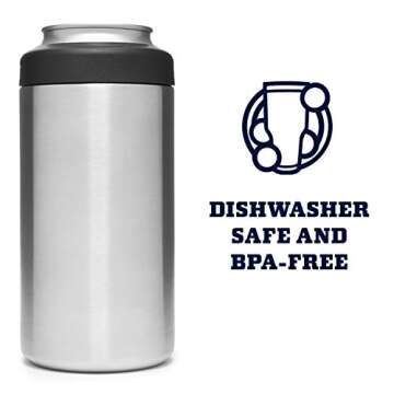 YETI Rambler 16 oz. Colster Tall Can Insulator for Tallboys & 16 oz. Cans, Stainless