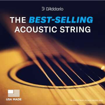 D'Addario EJ16-3D Acoustic Guitar Strings 3-Pack