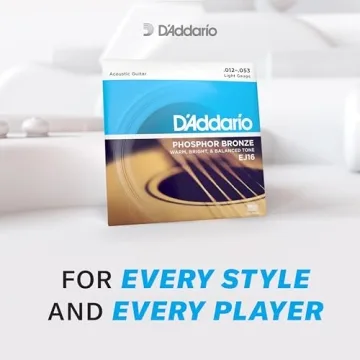 D'Addario EJ16-3D Acoustic Guitar Strings 3-Pack