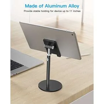 Adjustable OMOTON Phone Stand - Hands-free Convenience