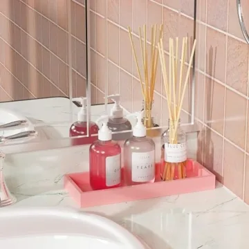 Bamboo Bathroom Vanity Tray - Stylish and Multifunctional