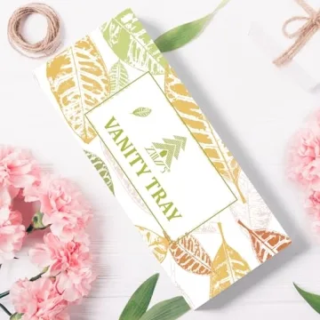 Bamboo Bathroom Vanity Tray - Stylish and Multifunctional