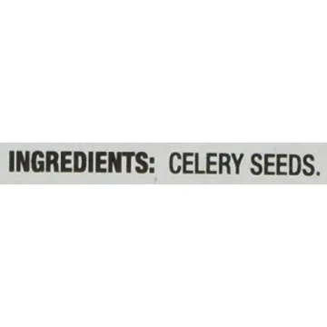 Chef's Quality Celery Seeds for Culinary Excellence
