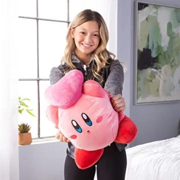 Club Mocchi-Mocchi- 15" Kirby and Friend Heart Plush Toy
