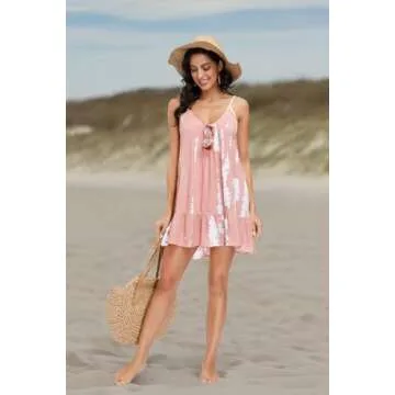 BUENOS NINOS V Neck Floral Summer Dress for All Occasions