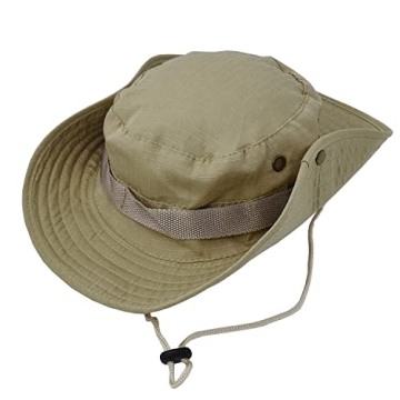 Taeku Sun Hat - Unisex Wide Brim Bucket Hat for Fishing, Hiking & Sun Protection