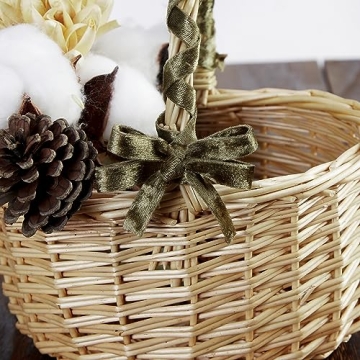 Keypan Velvet Green Ribbon Double-Sided Handmade Ribbon