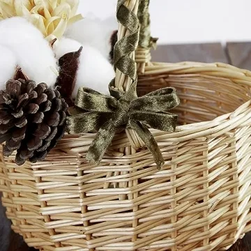 Keypan Velvet Green Ribbon Double-Sided Handmade Ribbon