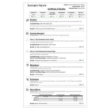 Nature's Trove SAM-e 400mg 90 Enteric Coated Caplets. Vegan, Kosher, Non-GMO Project Verified, Soy Free, Gluten Free - Cold Form Blister Packed.