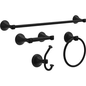 Delta ESA35-MB Esato Towel Hook in Matte Black