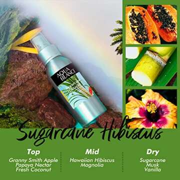 Fragrant Room Spray, Hawaiian Luau, 3 x 3.4 fl oz, Air Fresheners Odor Eliminator for Home, Bathroom, Concentrated Room Spray