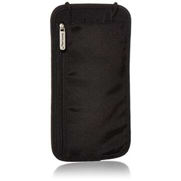 Travelon Id and Boarding Pass Holder, Black, One Size