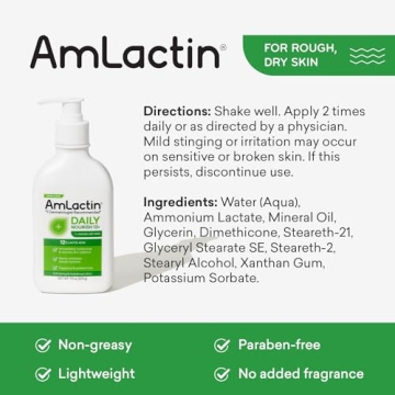 AmLactin Daily Moisturizing Lotion 12% Lactic Acid Exfoliator