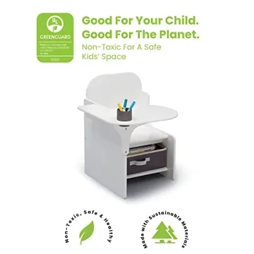 Delta Children MySize Chair Desk & Bin for Kids 2-6