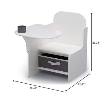 Delta Children MySize Chair Desk & Bin for Kids 2-6