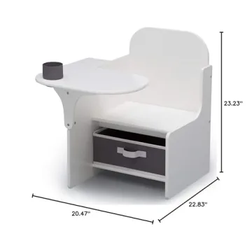 Delta Children MySize Chair Desk & Bin for Kids 2-6