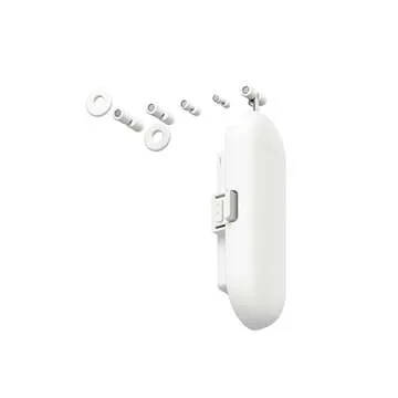 SwitchBot Curtain Smart Electric Motor - Wireless App or Automate Timer Control, Use SwitchBot Hub to be Compatible with Alexa, Google Home, HomePod, IFTTT (U-Rail, White)