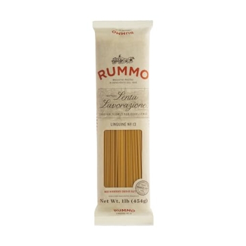 Rummo Linguine Pasta N.13 - Linguine Pasta Noodles, Dry Pasta, Long Linguine Noodles, Durum Wheat Pa...