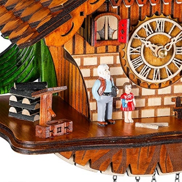 Kintrot Handcrafted Cuckoo Clock - Whimsical Wooden Art