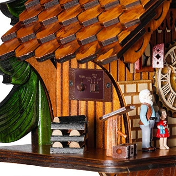 Kintrot Handcrafted Cuckoo Clock - Whimsical Wooden Art