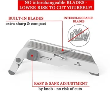 Mandoline Slicer 18 in 1 - Sharp Safe Kitchen Essential