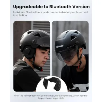 ILM Smart Bike Helmet Brake Warning LED Light Triple Certified