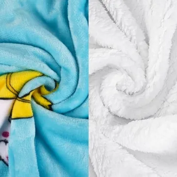 Soft Catalonia Banana Cat Sherpa Blanket for All Ages