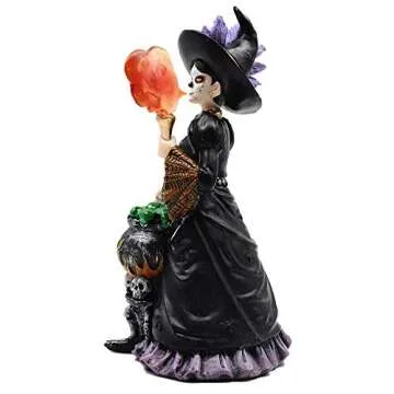 Comfy Hour Fairyland Collection 8" La Calavera Catrina Figurine - Día de Muertos Halloween Decor