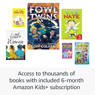 Kindle Kids 16GB - Ad-Free Books & Replacement