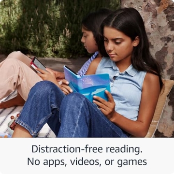 Kindle Kids 16GB - Ad-Free Books & Replacement