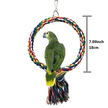 Litewoo Bird Swing Toy for Parrots and Budgies