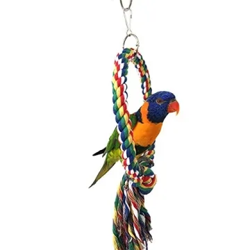 Litewoo Bird Swing Toy for Parrots and Budgies