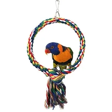 Litewoo Bird Swing Toy for Parrots and Budgies