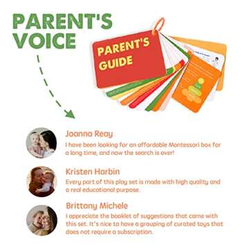 Tiny Land Montessori Toys for 1 Year Old - 4 in 1 Wooden Fine Motor Skills Toy Set Include Stacking & Sorting, Xylophone and Hammer Toy, Gift for Boys and Girls Aged 12+ Months