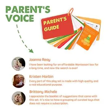 Tiny Land Montessori Toys for Toddlers - 4 Wooden Toys Set