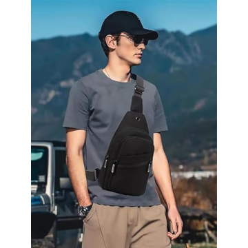 EVANCARY Crossbody Small Sling Bag - Stylish & Functional Backpack