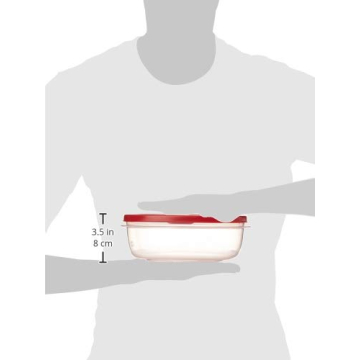 Rubbermaid 9-Cup Stackable Food Storage 2 Containers