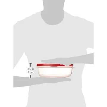 Rubbermaid 9-Cup Stackable Food Storage 2 Containers